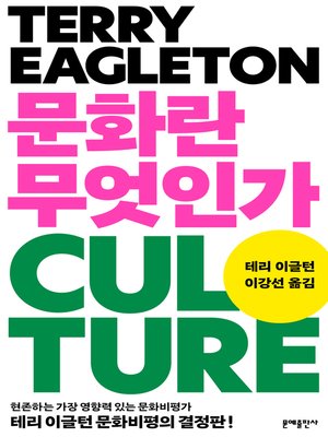 cover image of 문화란 무엇인가